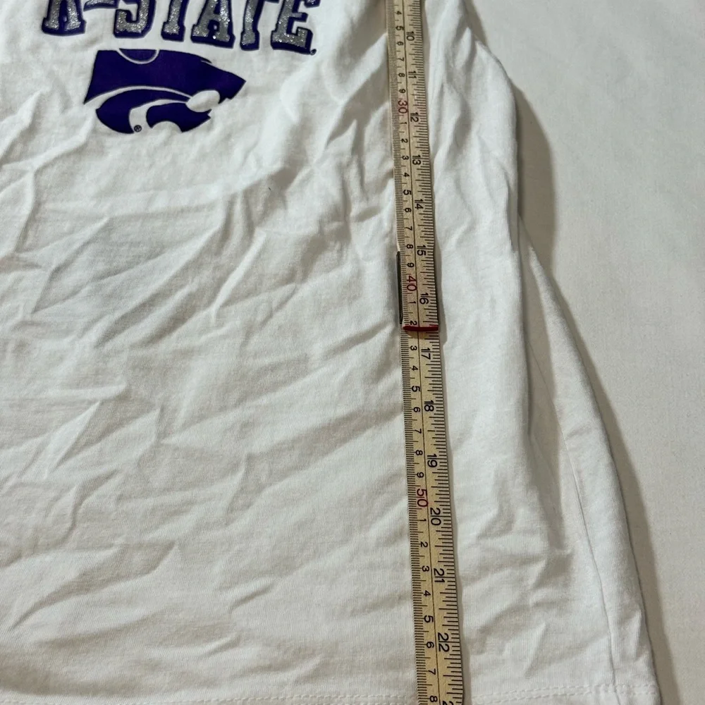 K-State Wildcats White‎ Tank Top (0038)